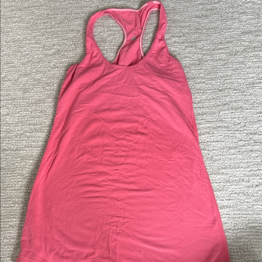 lululemon athletica Pink Tank Top